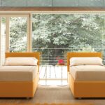 lit simple en bois
