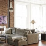 divano ad angolo beige