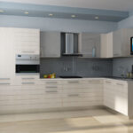 Cuisine blanche en MDF