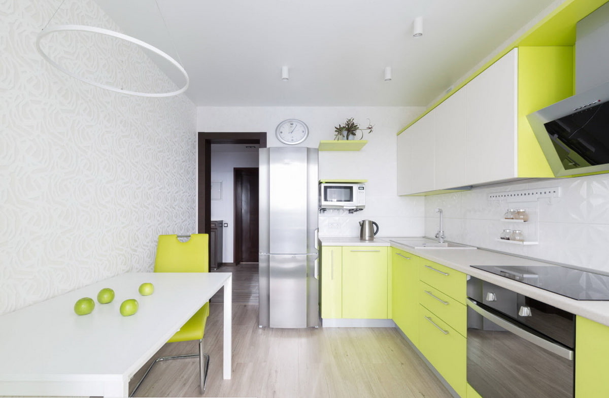 set de cuisine couleur citron
