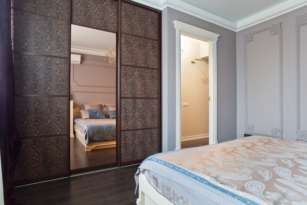 Einbauschrank im Schlafzimmer