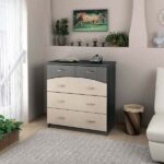 commode dans les types de décoration de la chambre