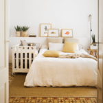 décor de lit magnifiquement fait