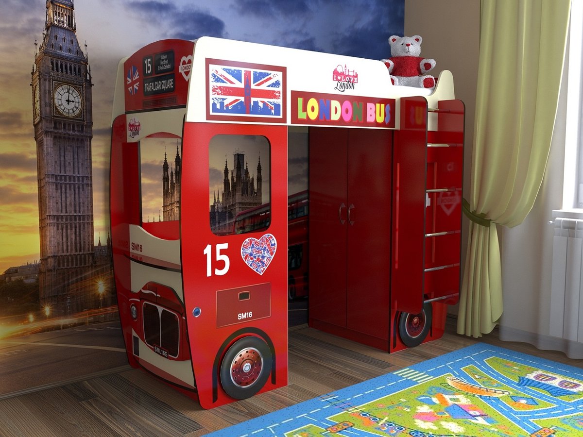 bed loft bus