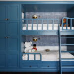 letto a castello per bambini con armadio