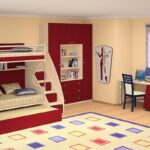 letti per tre bambini idee di decorazione