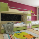 letti per tre bambini idee di arredamento