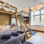 letto per tre bambini foto