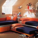 letti per tre bambini idee di design
