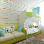 letto per tre bambini idee fotografiche