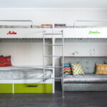 letti per tre bambini tipi di design