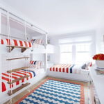 letto per tre bambini foto di design