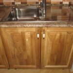 évier avec meuble en mdf