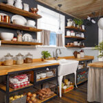 Conception de photo d'ensemble de cuisine bricolage