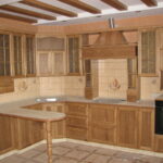 Photo de conception de set de cuisine bricolage