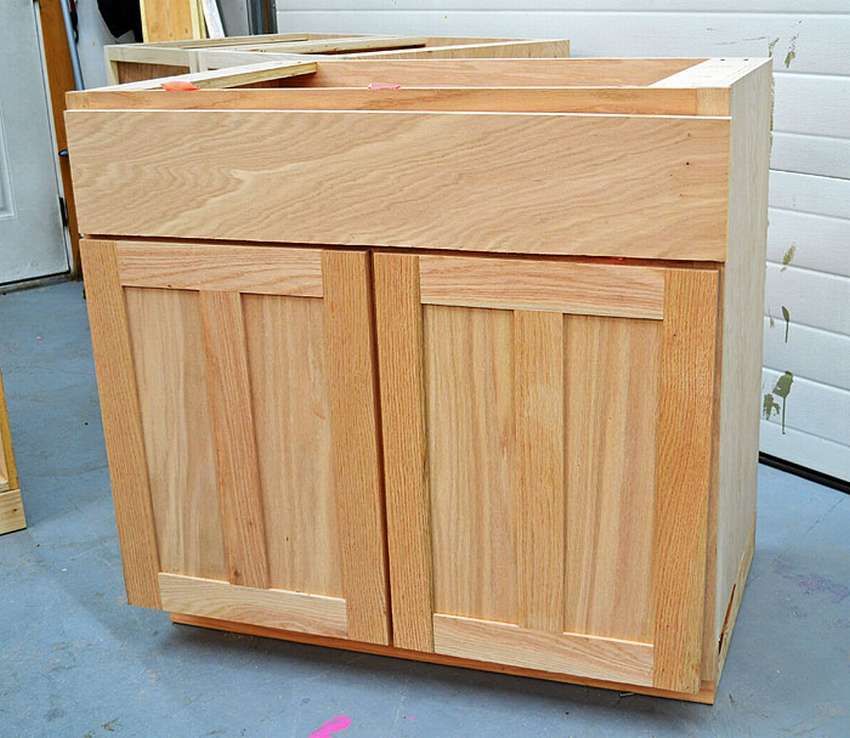 armoire de cuisine à faire soi-même