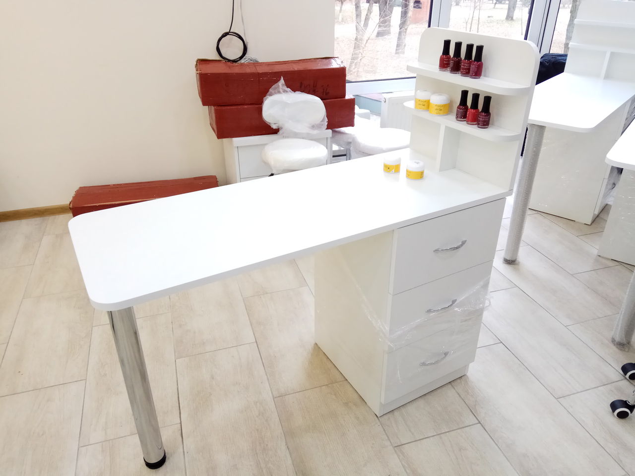 table de manucure photo