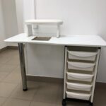 table pour les options de décoration de manucure