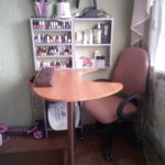 table pour la conception de photos de manucure