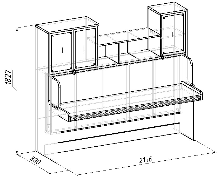 dessin de transformateur de meuble