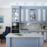 ensemble de meubles dans la photo de décoration de cuisine