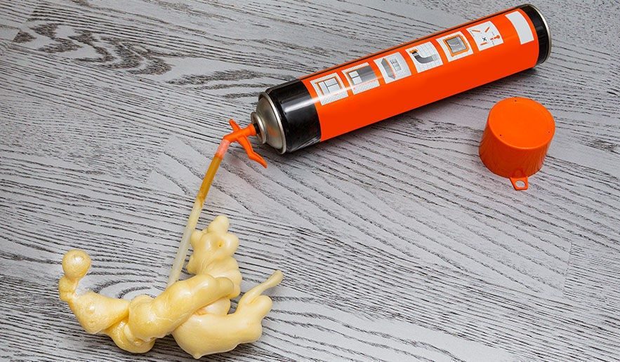 mousse de polyuréthane séchée