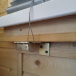 table sur le balcon