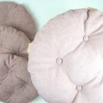 coussin de chaise rond
