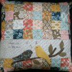 patchwork de coussin de chaise