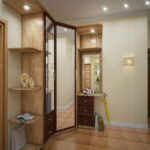 miroir dans la porte