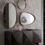 miroir ovale