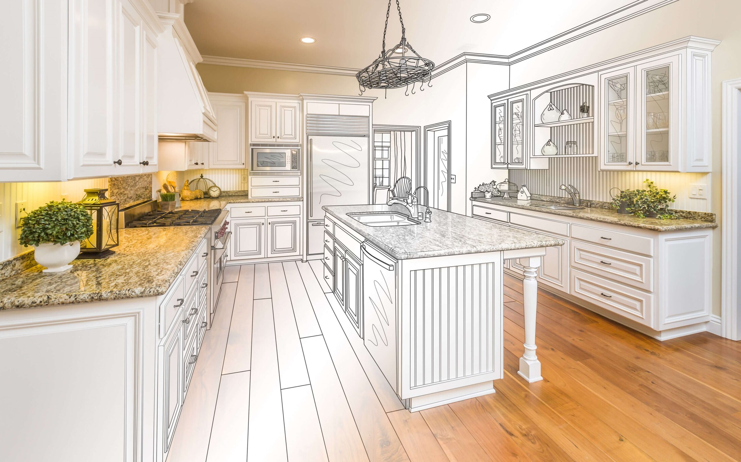 placement du décor et des éléments secondaires