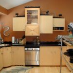 set de cuisine dans les tons marron