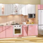 set de cuisine rose