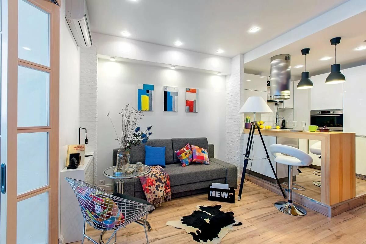 disposition des meubles dans un studio