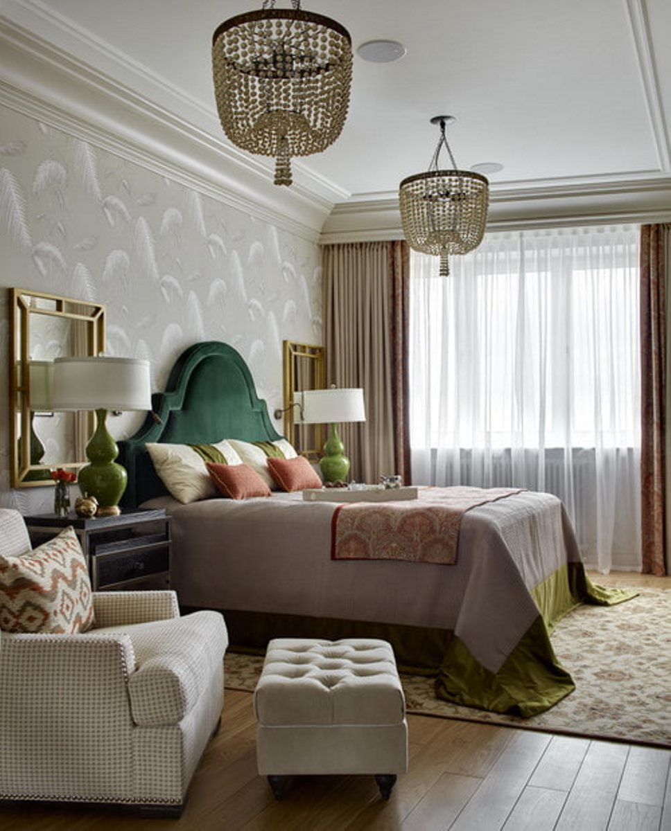 disposition des meubles dans la chambre design photo