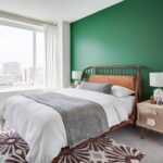 disposition des meubles dans les types de photos de la chambre