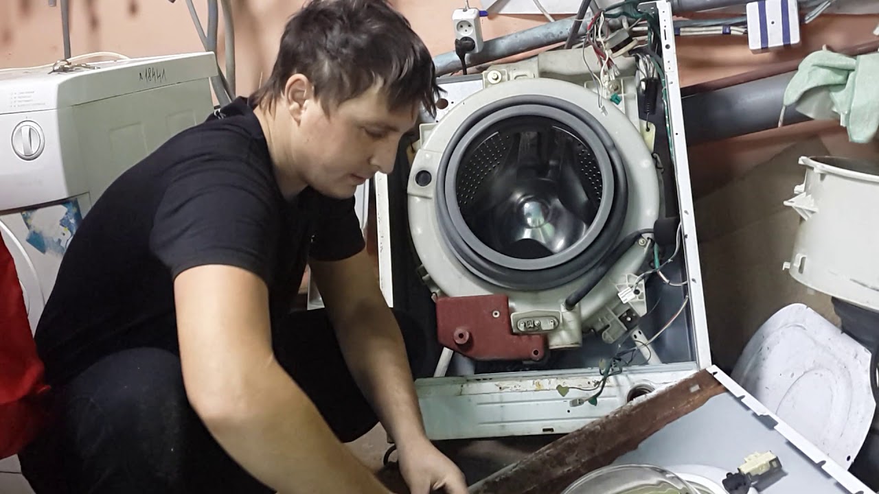 pour démonter la machine à laver