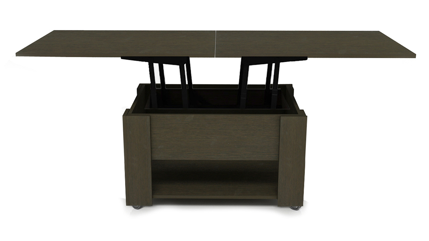 table dépliée