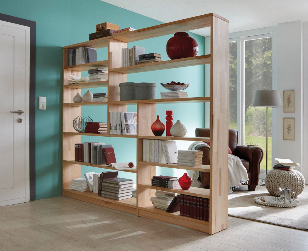 placement des livres dans la cloison du placard