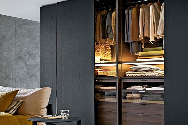 Schiebegarderobe Füllung