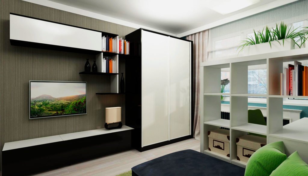 Kleiderschrank im Innenfoto