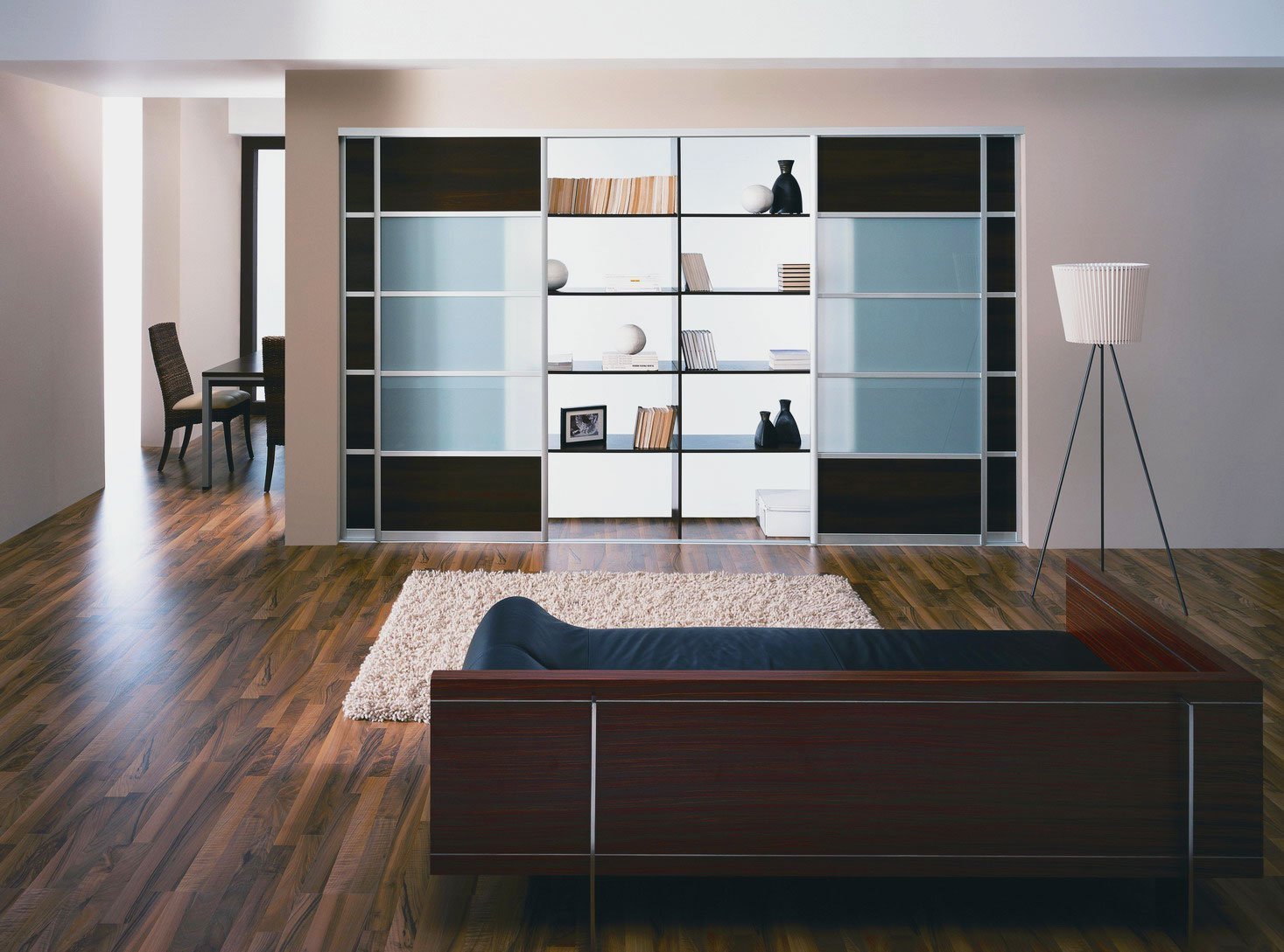 eingebauter Kleiderschrank