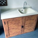 meuble lavabo en bois