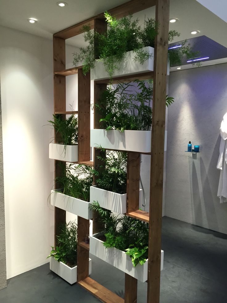 armoire-cloison pour fleurs