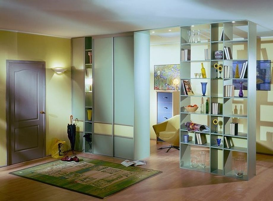 armoire de séparation avec allée