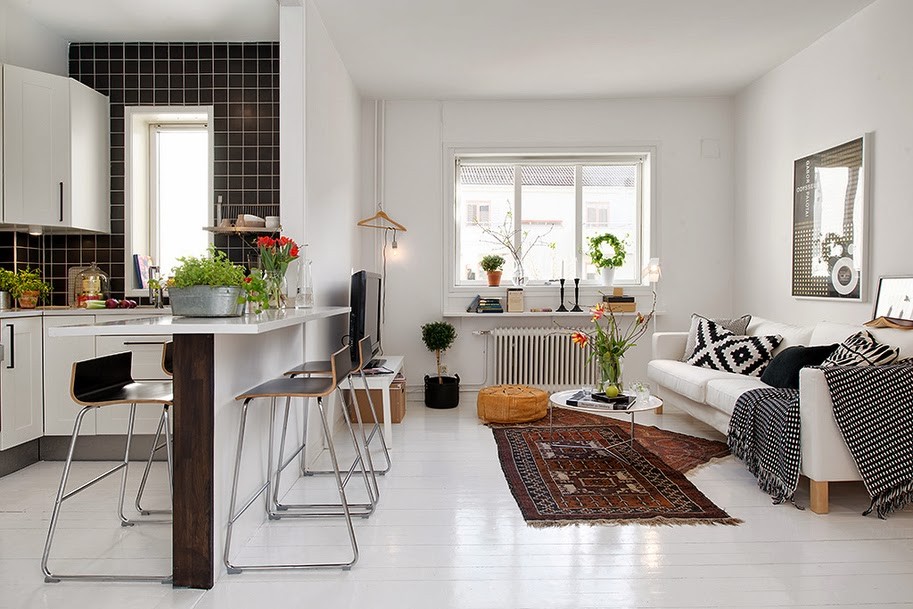 studio de style scandinave