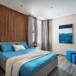 couleurs à l'intérieur turquoise avec du blanc