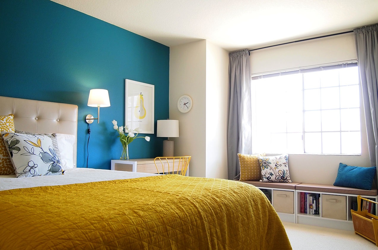 couleur jaune à l'intérieur