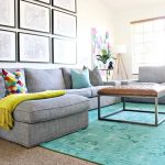 couleurs à l'intérieur tapis turquoise